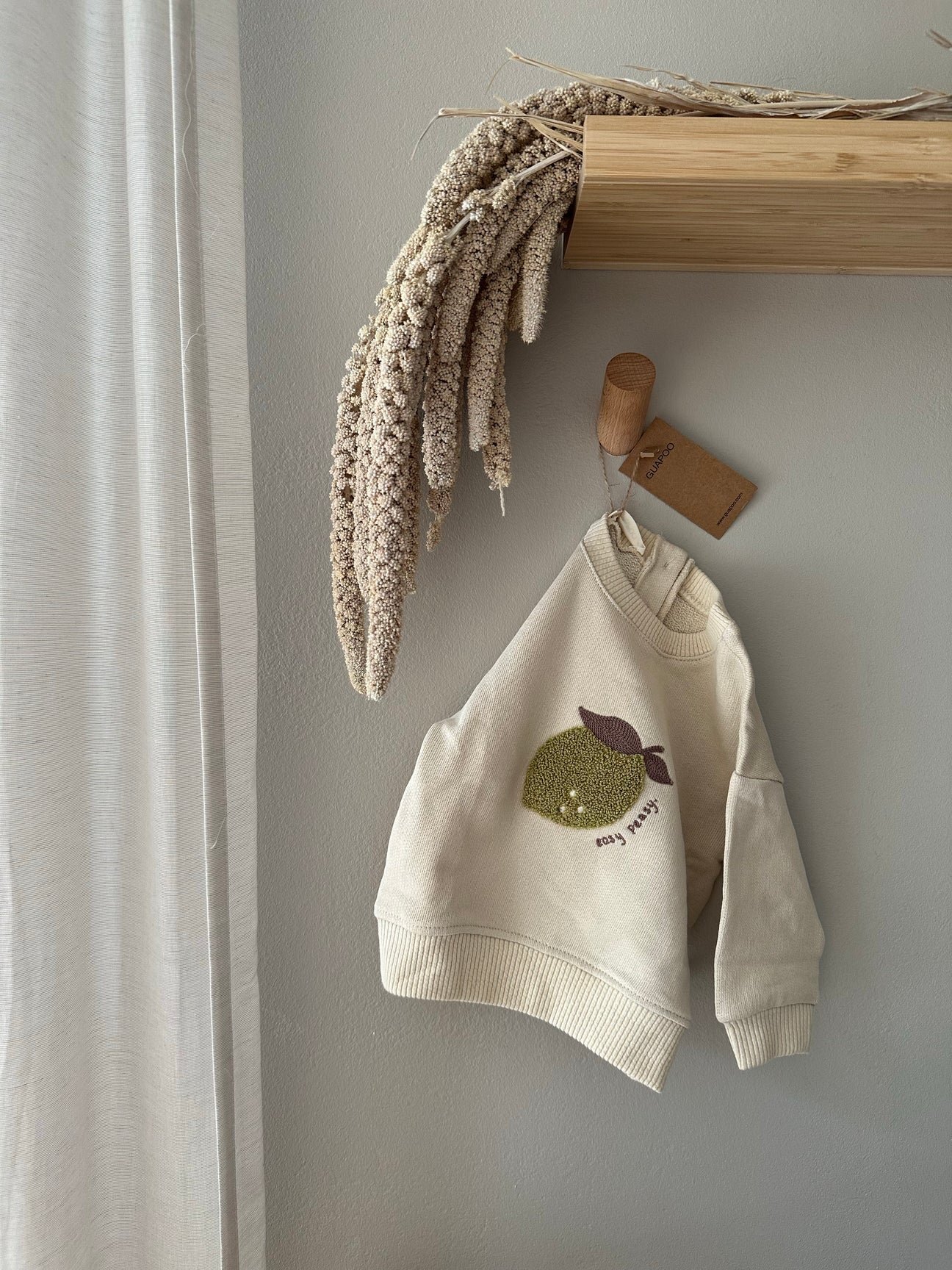 Bouclè Sweater|Lime Hauptbild