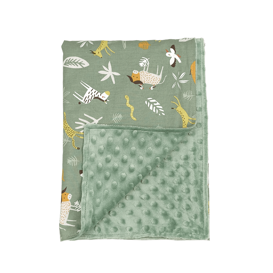 Kuscheldecke|Premium Baumwolle Minky |Kenya Hauptbild