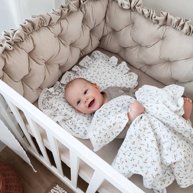 Bettumrandung Samt Glam Beige 210 cm 19451 Bettumrandung Samt Glam Beige 210 cm Hauptbild