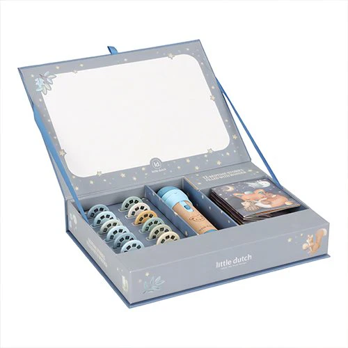 Little Dutch Geschichten Projektor Taschenlampe - Blau Hauptbild