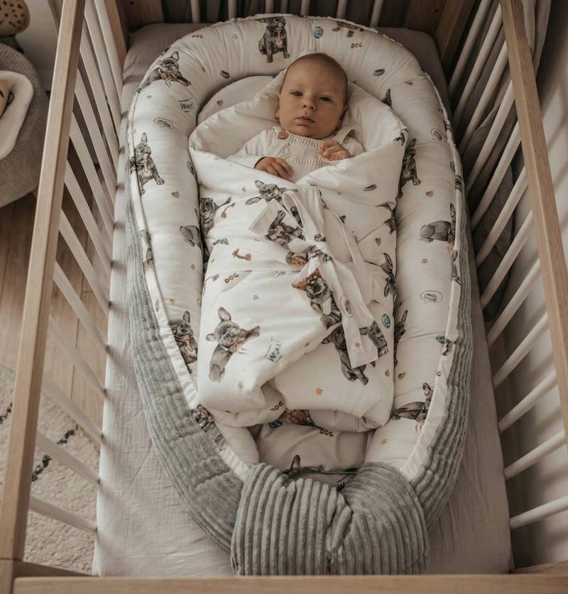 BabyNest Bulldog francese in cotone