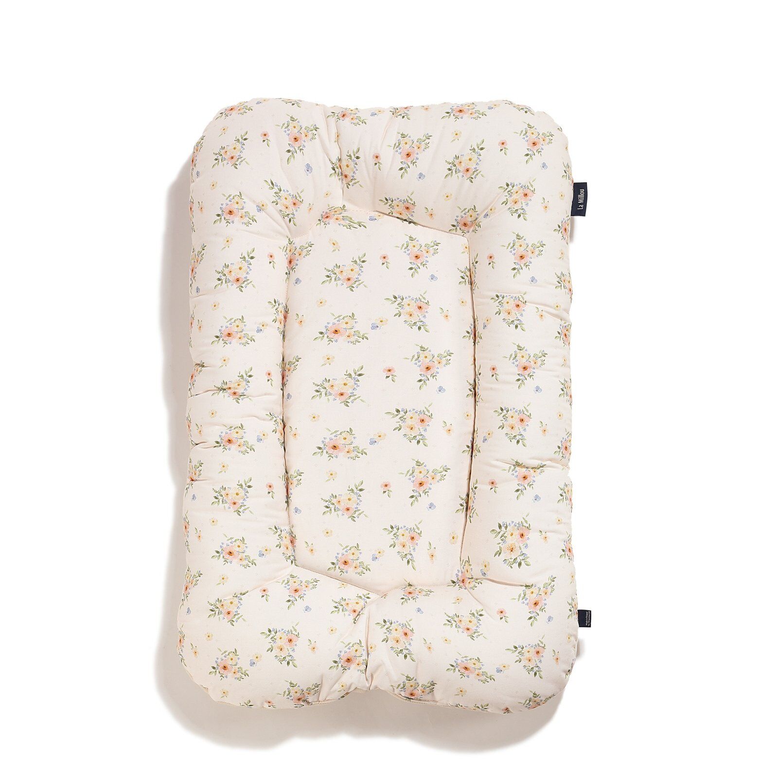 Babynest Baumwolle Velvet ENGLISH GARDEN - 50 x 86 cm Hauptbild