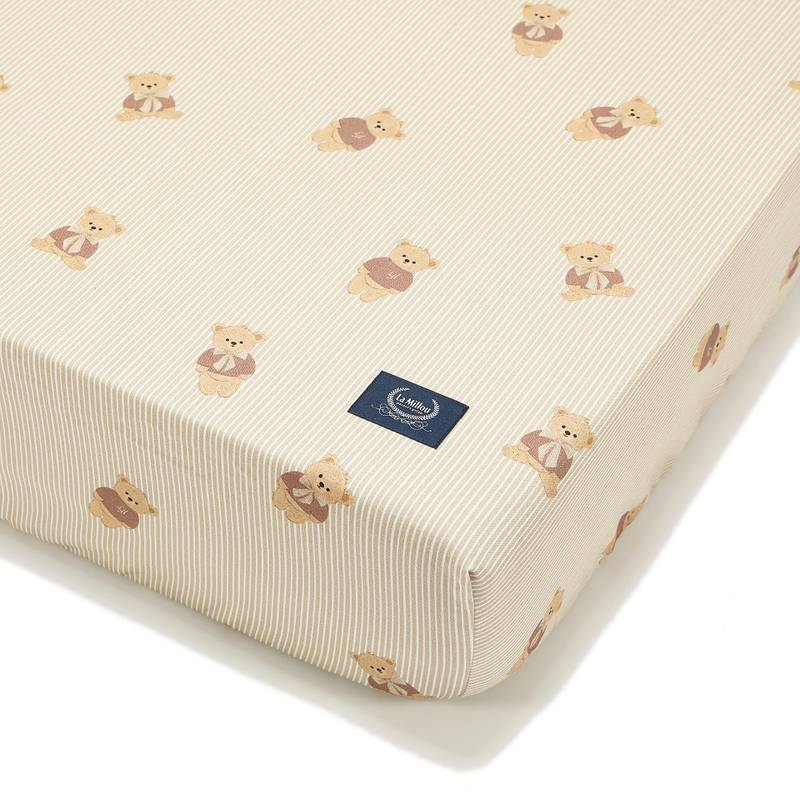 Fixleintuch Baumwolle BABY BEAR - M - 70 x 140 cm Hauptbild