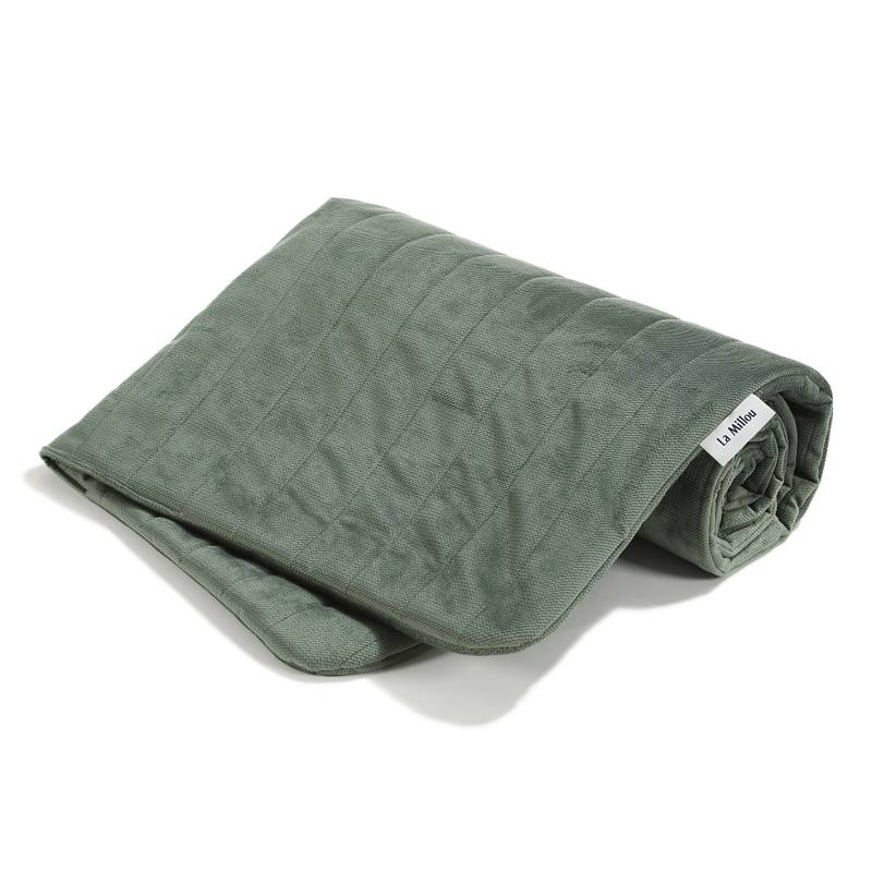 Warme Decke Velvet Pure KHAKI - L - 110 x 140 cm Hauptbild