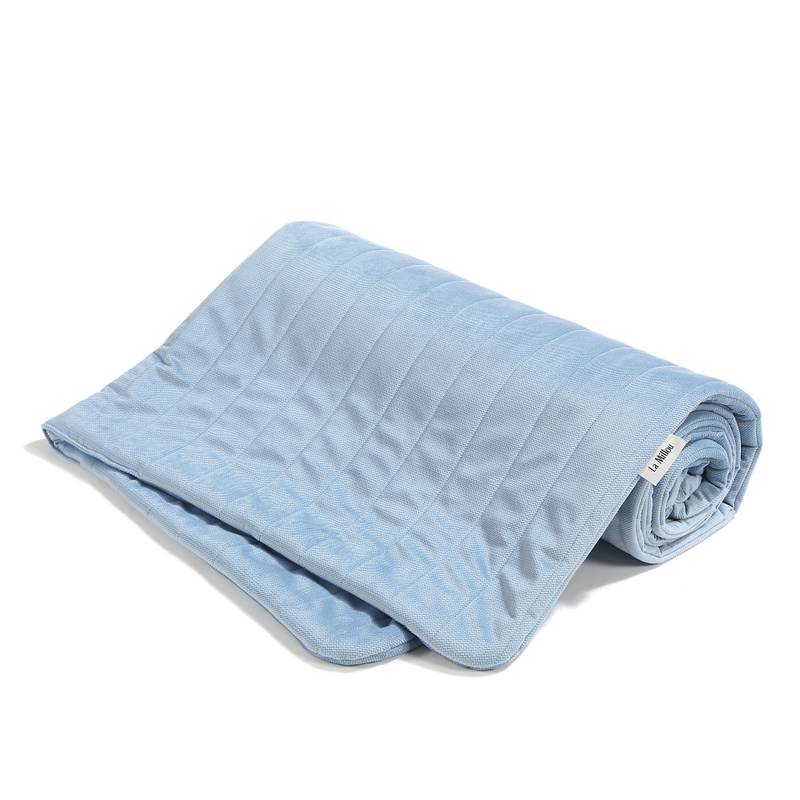 image_1920__9sc6.jpeg Warme Decke Velvet Pure WIND BLUE - L - 110 x 140 cm Hauptbild