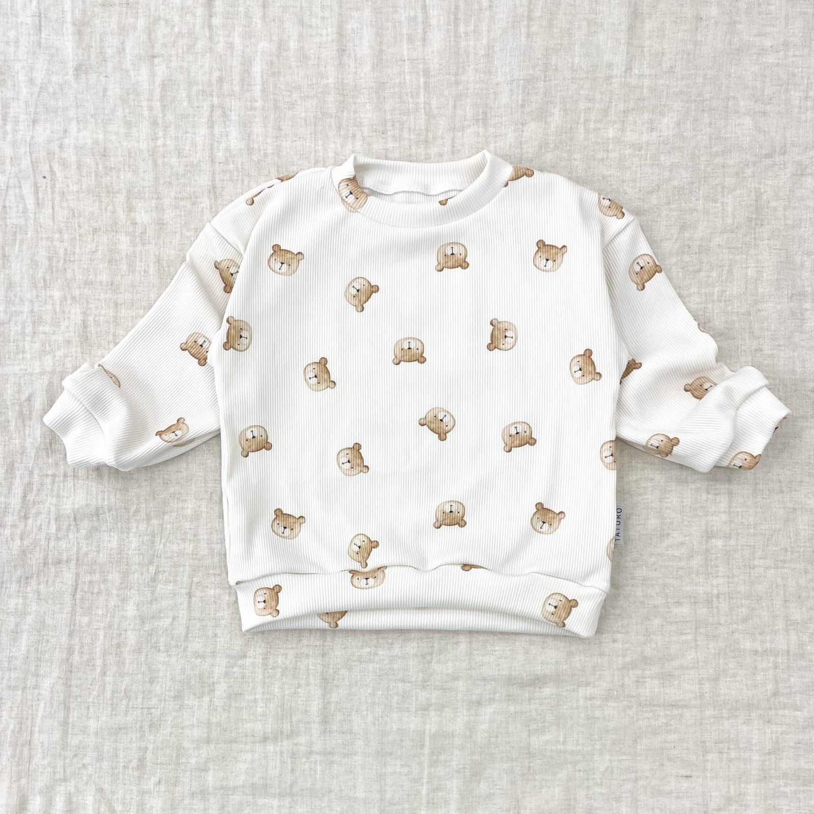 Completo per neonati | Felpa e pantaloni | Cotone GOTS | Immagine principale Sweet_Bears