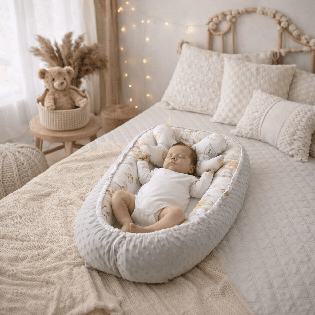 Babynest 4er Premium Set Little Party Friends 31390 Set nido per neonati premium da 4 pezzi Little Party Friends (immagine principale)