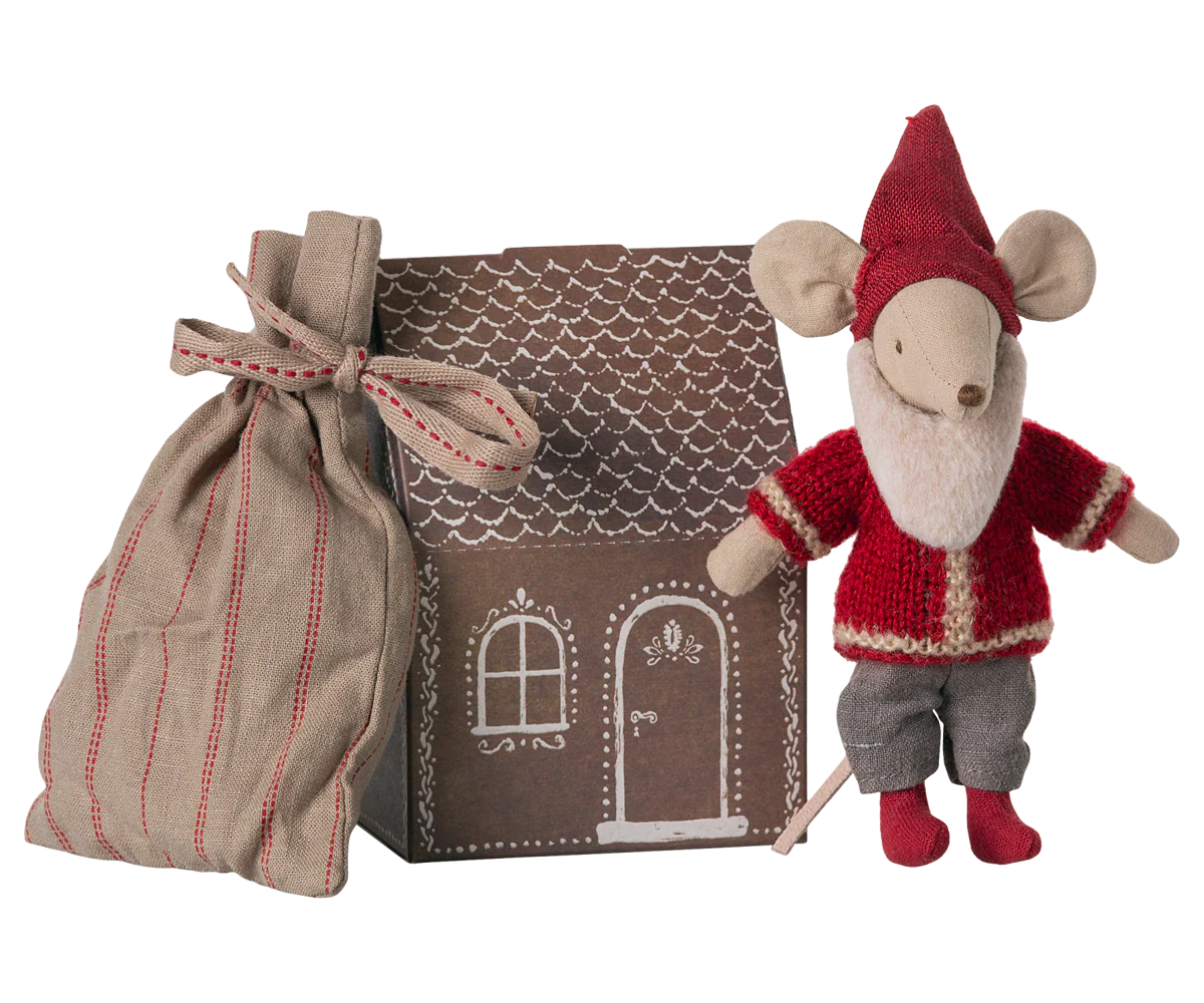 Maileg-Weihnachtsmann Maus – Image 1