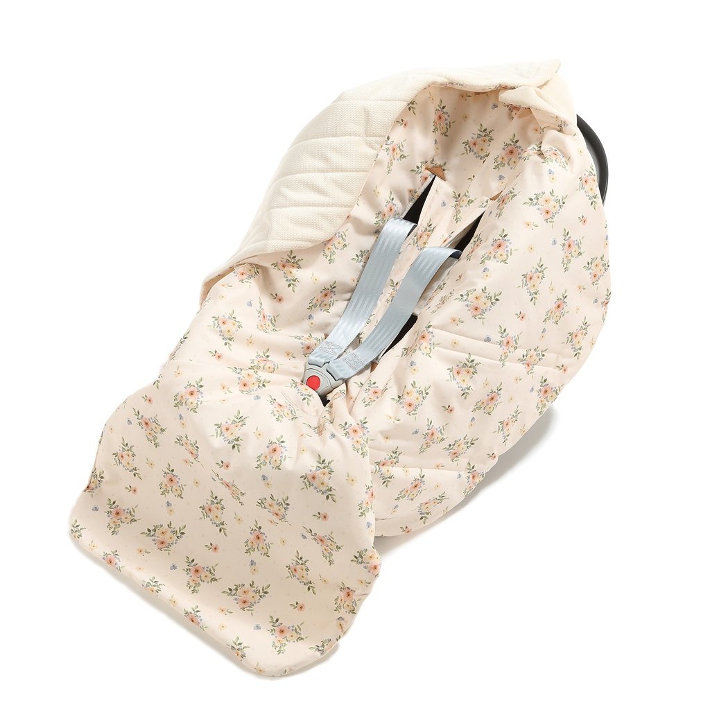 Car seat insert cotton velvet multi ENGLISH GARDEN main image