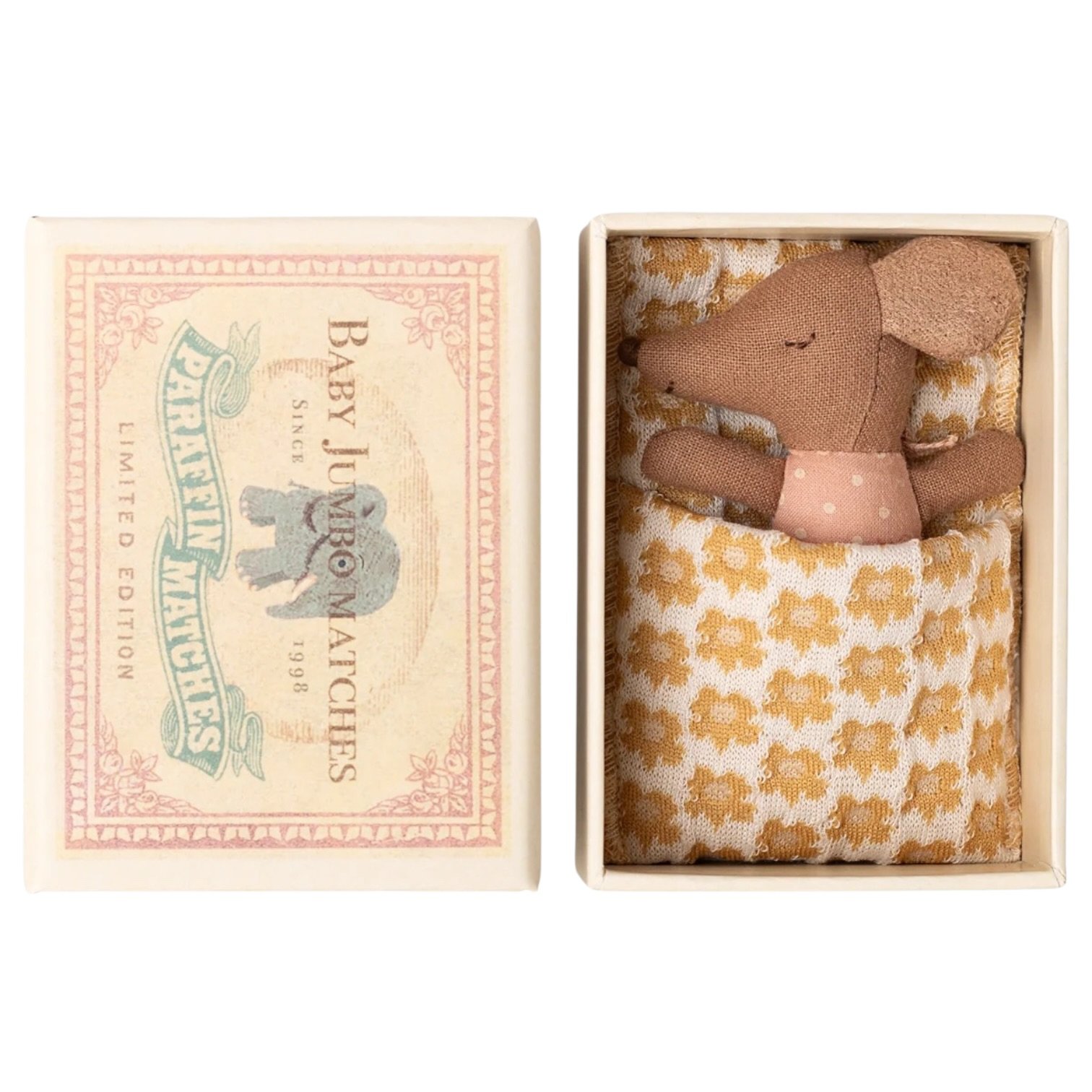 Sleepy wakey Baby Mouse - Rose – Bild 1