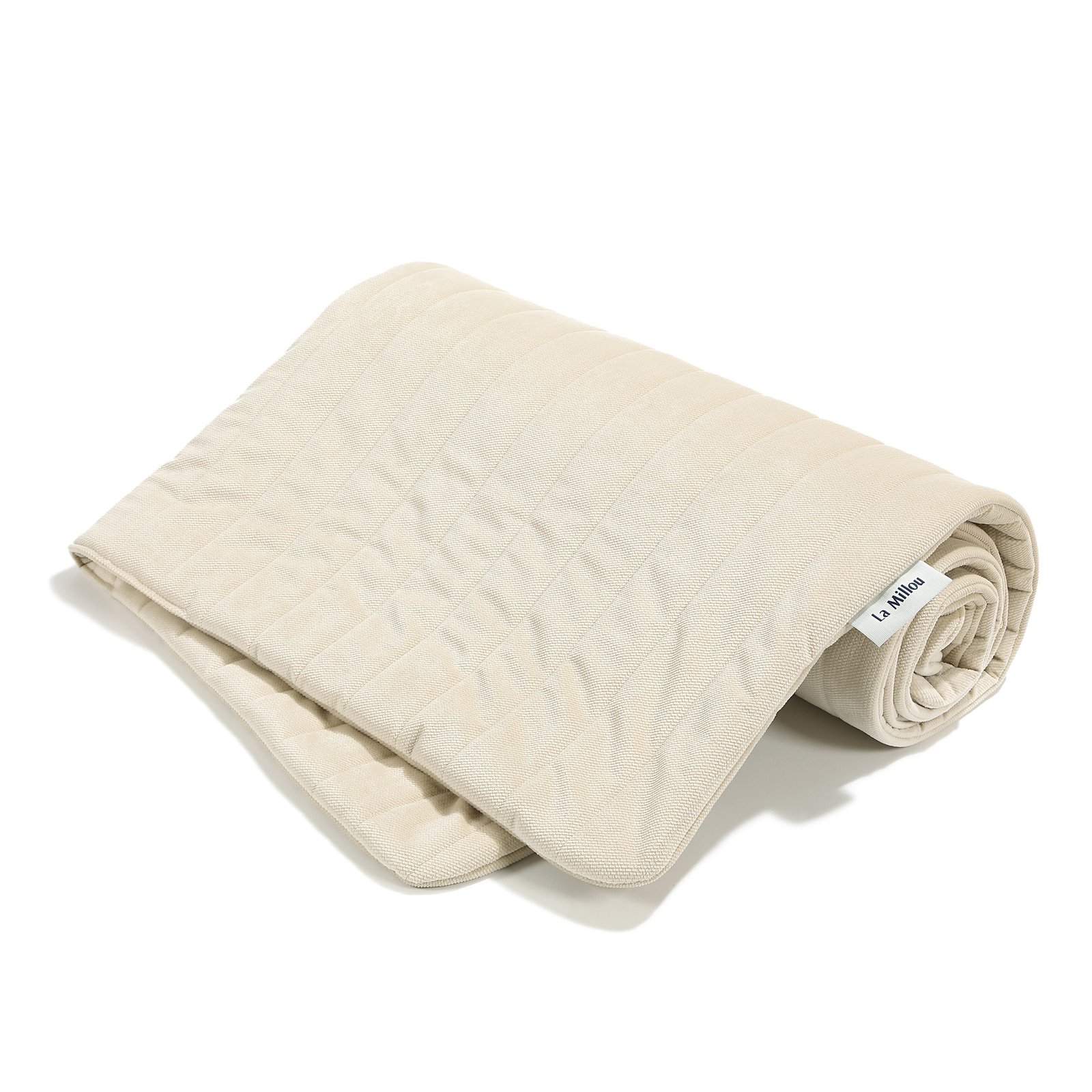 image_1920_2Vch-.jpeg Couverture chaude en velours pur sable - L - 110 x 140 cm Image principale