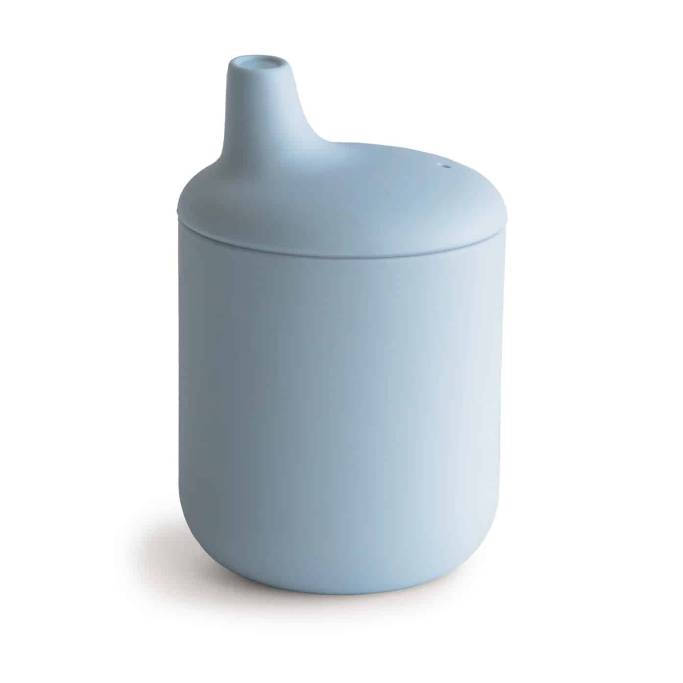 Mushie Trinklernbecher Powder Blue Hauptbild