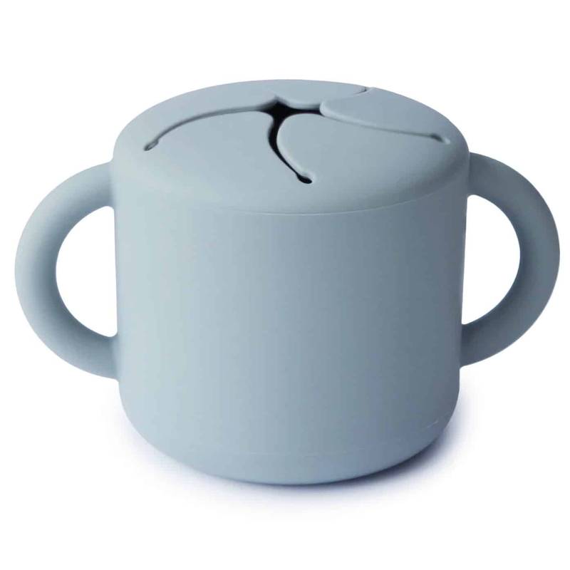Mushie Snack Cup Powder Blue Main Image