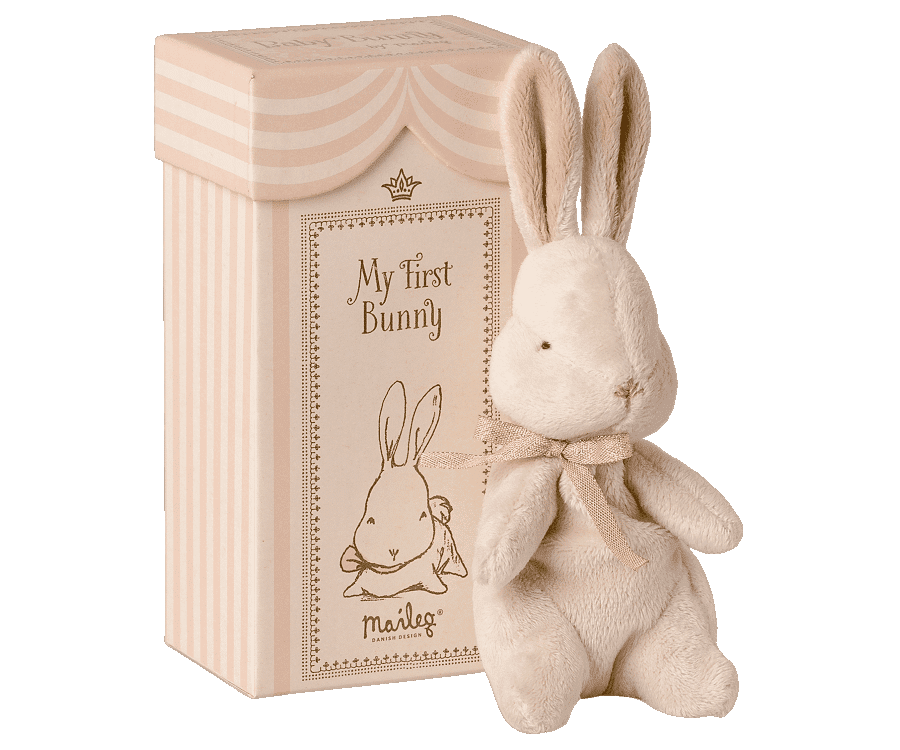 Maileg-My First Rabbit - Dusty Rose Main Image