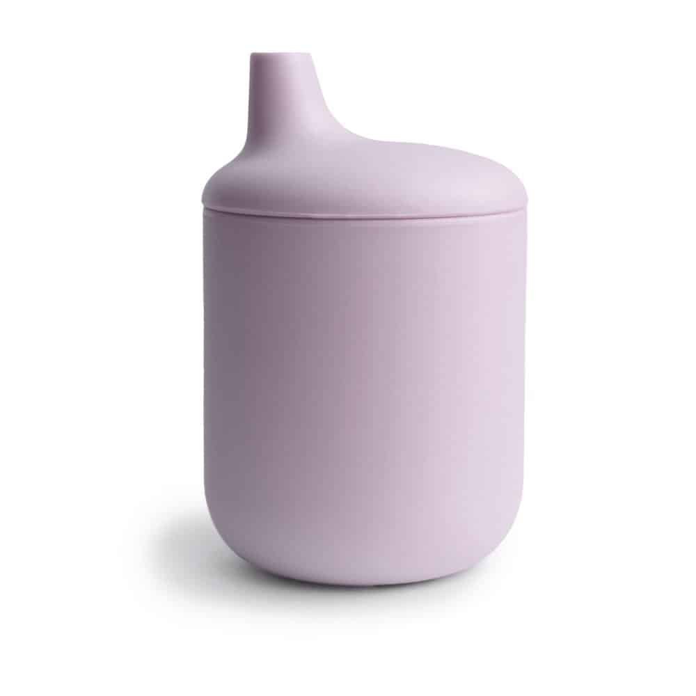 Mushie Soft Lilac Training Cup Main Image
