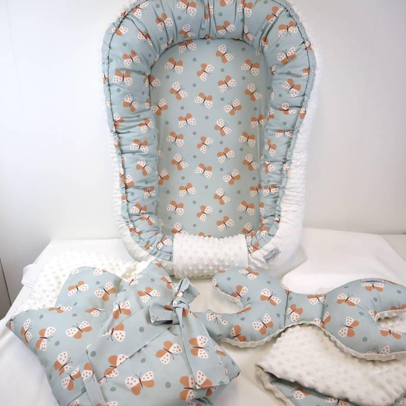 Babynest Komplettes 4er Set Butterflies Hauptbild