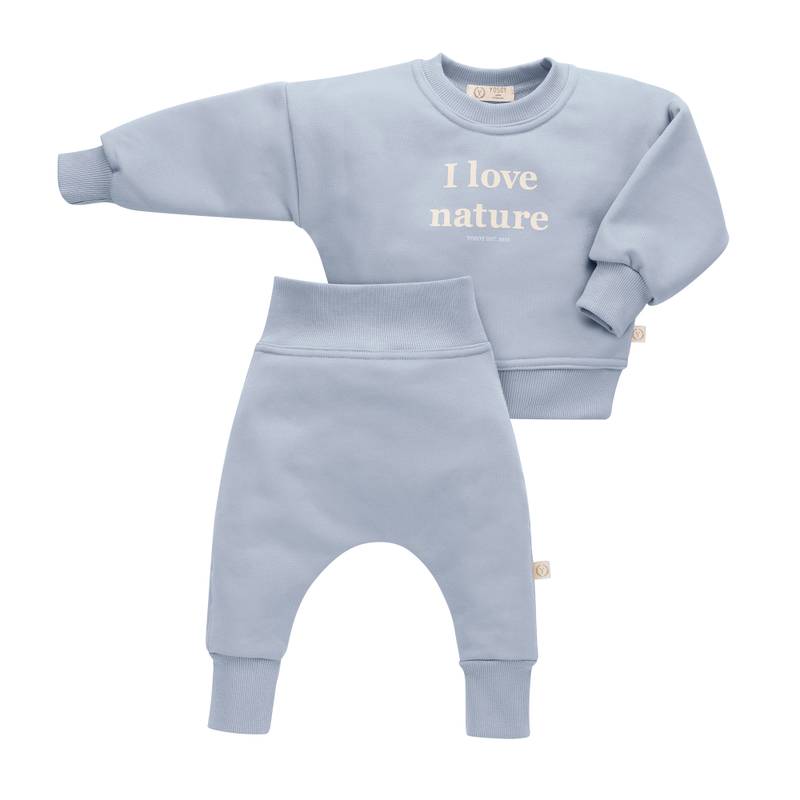 Baby Set | Premium GOTS Cotton | Blue Wave Main Image