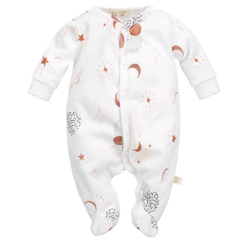 Strampler|Premium GOTS Baumwolle|Sky Stars Hauptbild