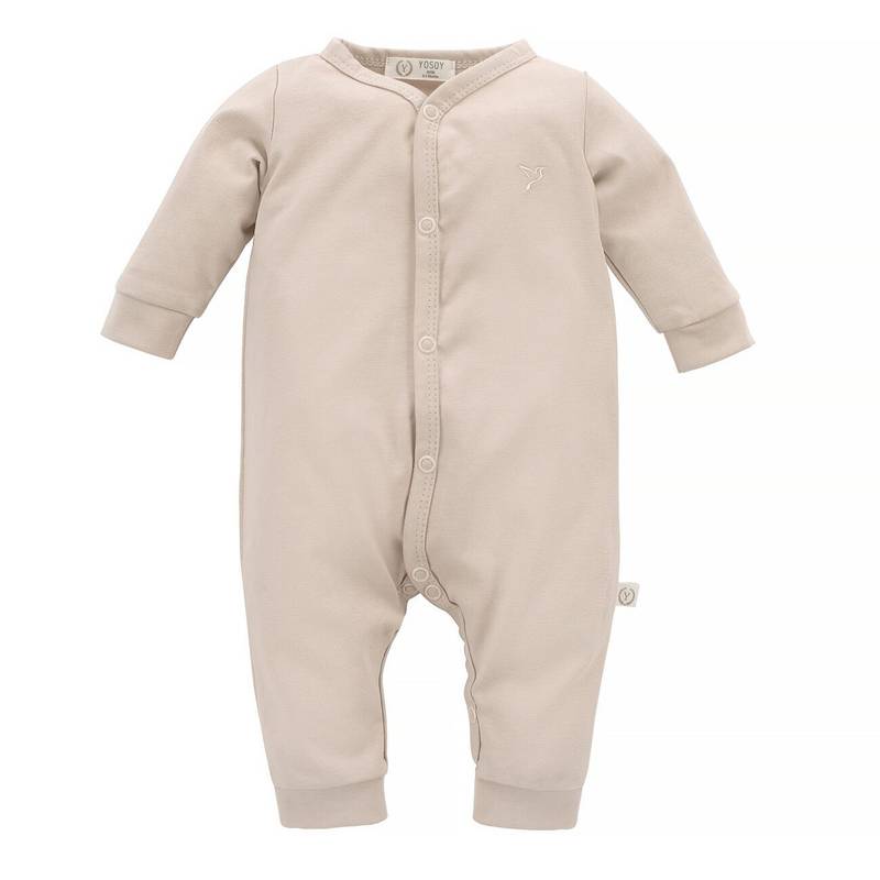 Strampler|Premium GOTS Baumwolle|Sunny Beige Hauptbild