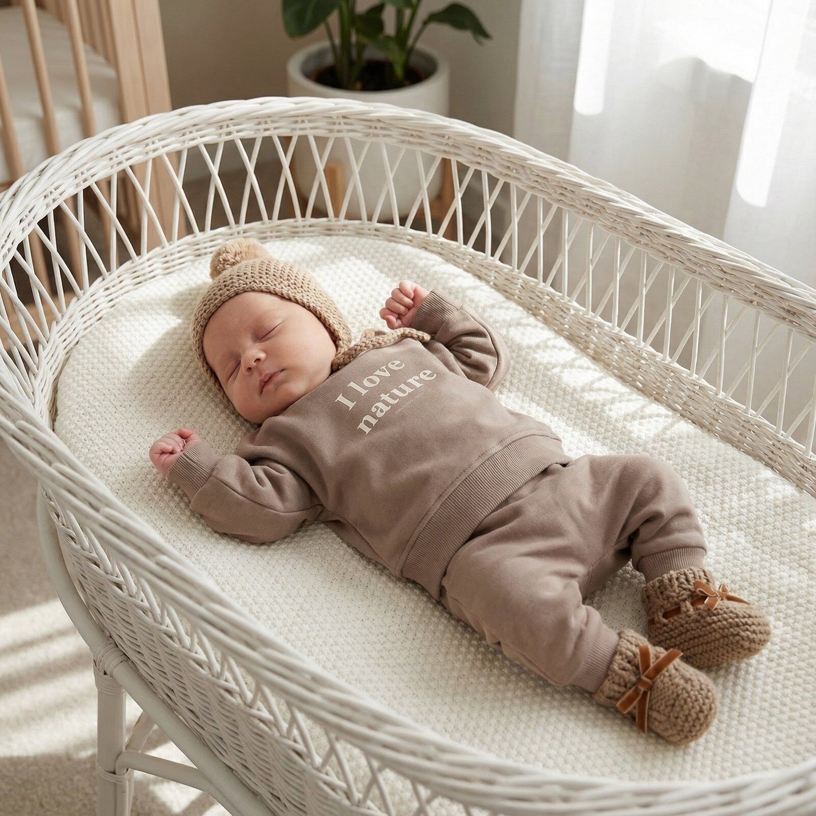 Baby Set | Premium GOTS Cotton | Chocolate Main Image