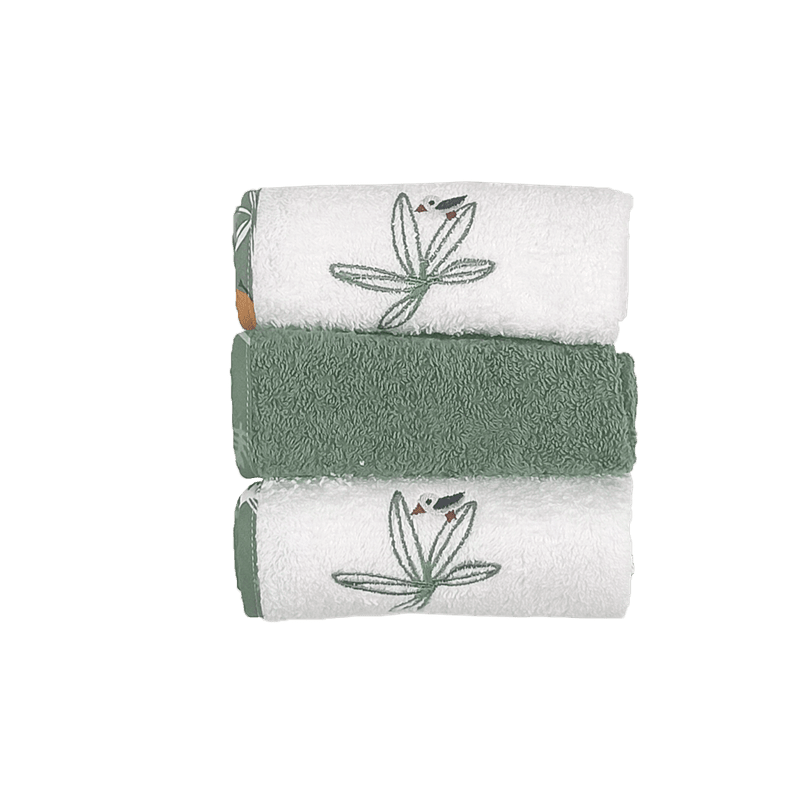 Washcloths 3-pack | Terry cloth | Kenya Main image