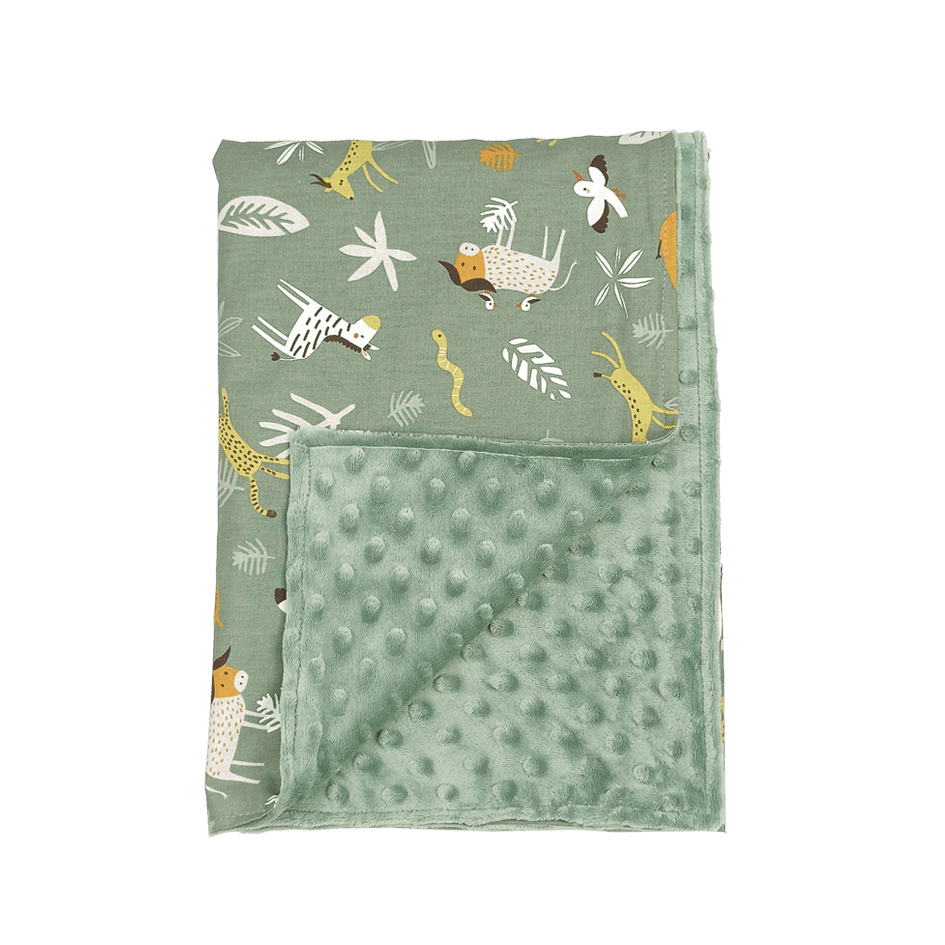 Kuscheldecke|Premium Baumwolle Minky |Kenya Hauptbild