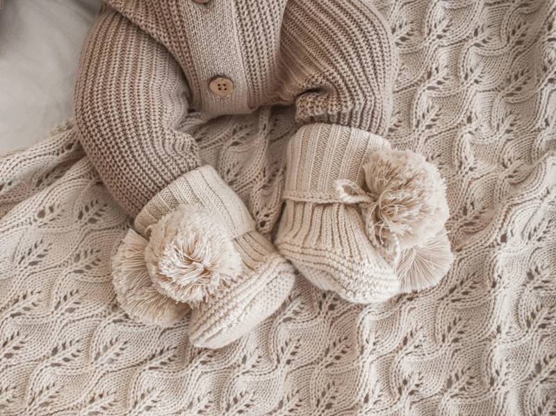Ribbed Booties | Honey Milk Main Image