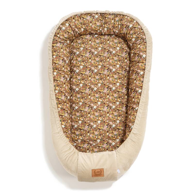 Babynest |Premium Baumwolle-Velvet|3er Set |Flower Styles 19033 Babynest |Premium Baumwolle-Velvet|3er Set |Flower Styles Hauptbild