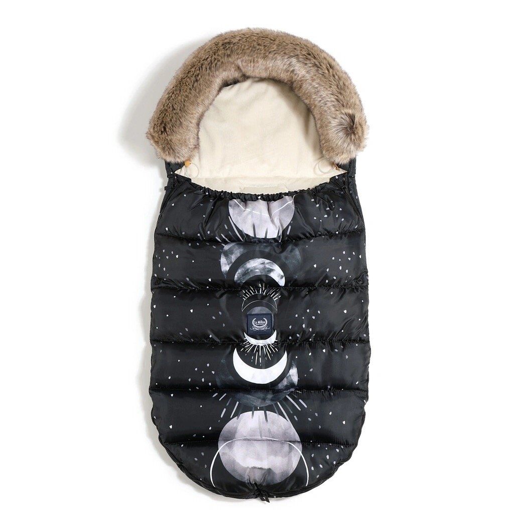 Aspen Winterproof Uni Fusssack für Kinderwagen |Dark Luna Hauptbild