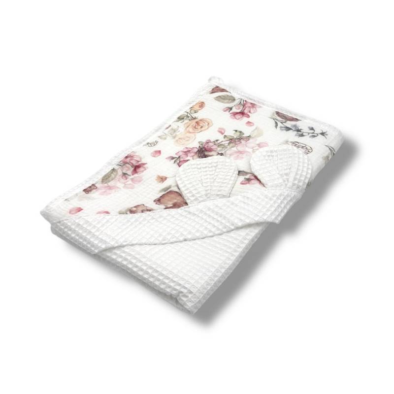 Hooded bath towel | Waffle | Magic Forest main image