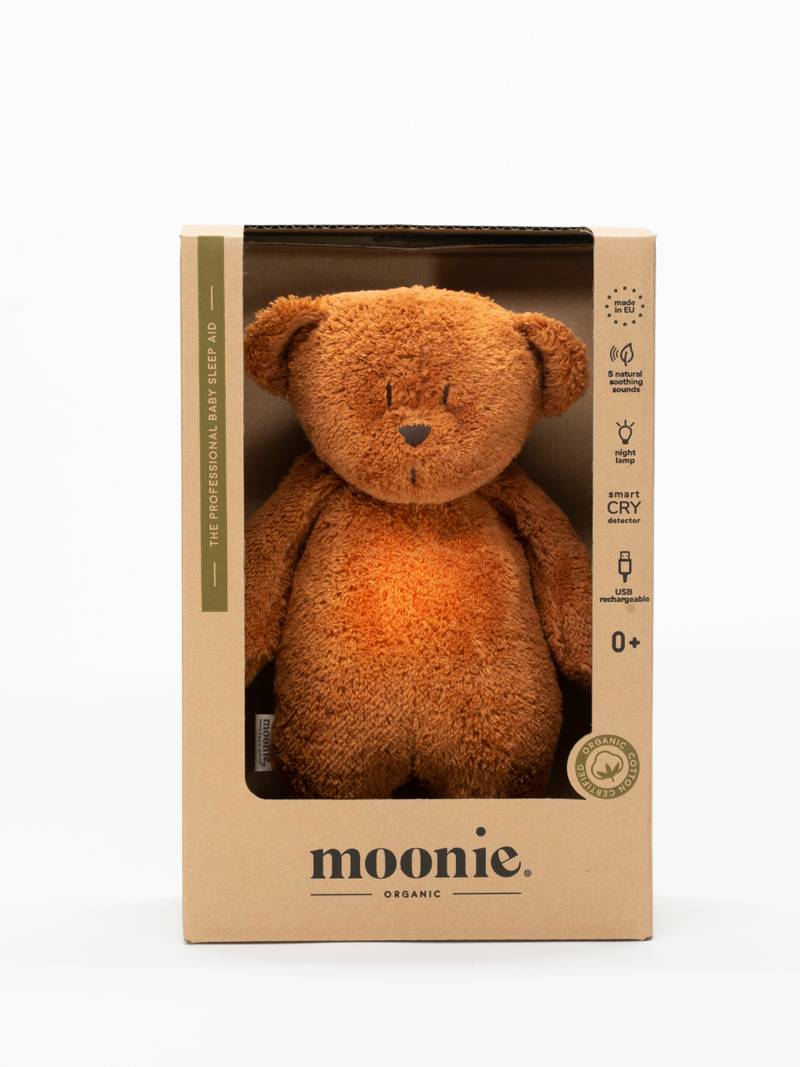 Moonie 2.0 Organic Humming Bear Caramel Main Image