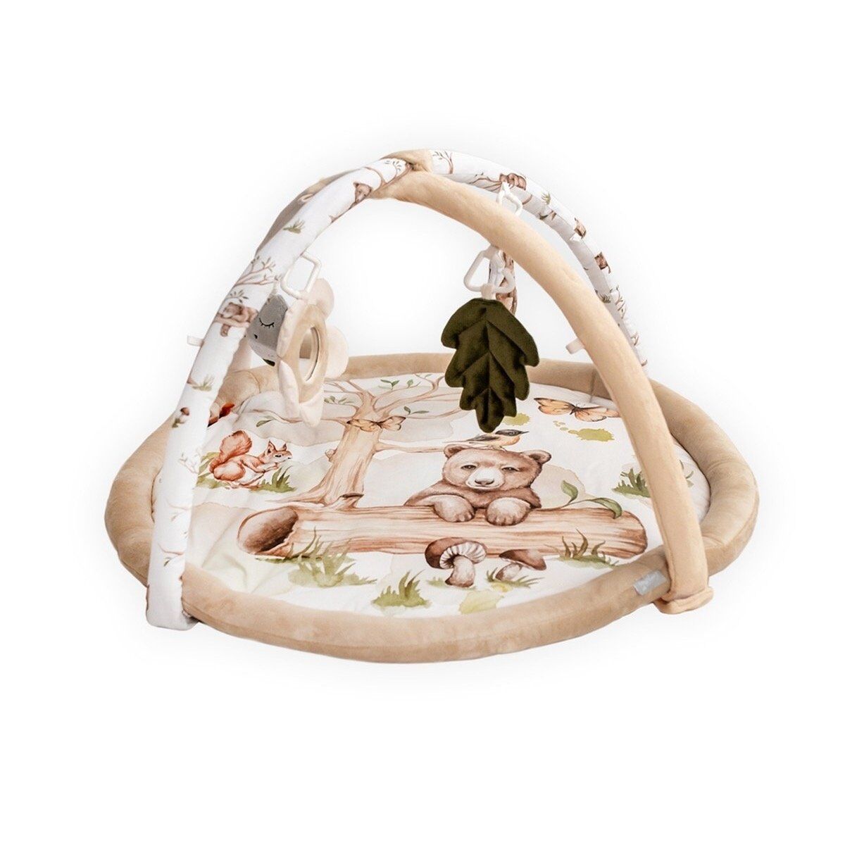 Playmat with play arch Bear Main image