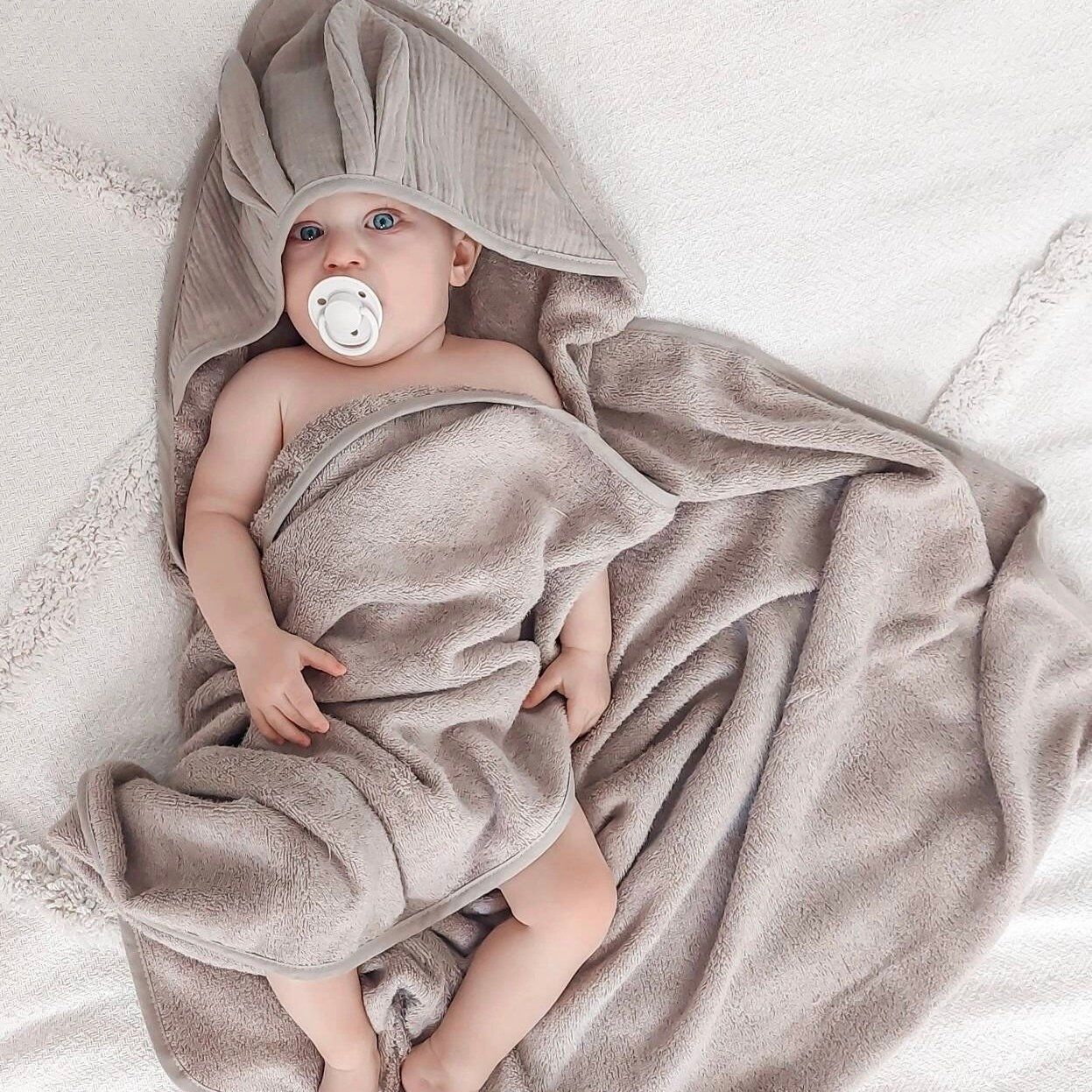 Kapuzenhandtuch Baby|Bambus|Rabbit Ears |Mokka 27675 Kapuzenhandtuch Baby|Bambus|Rabbit Ears |Mokka Hauptbild