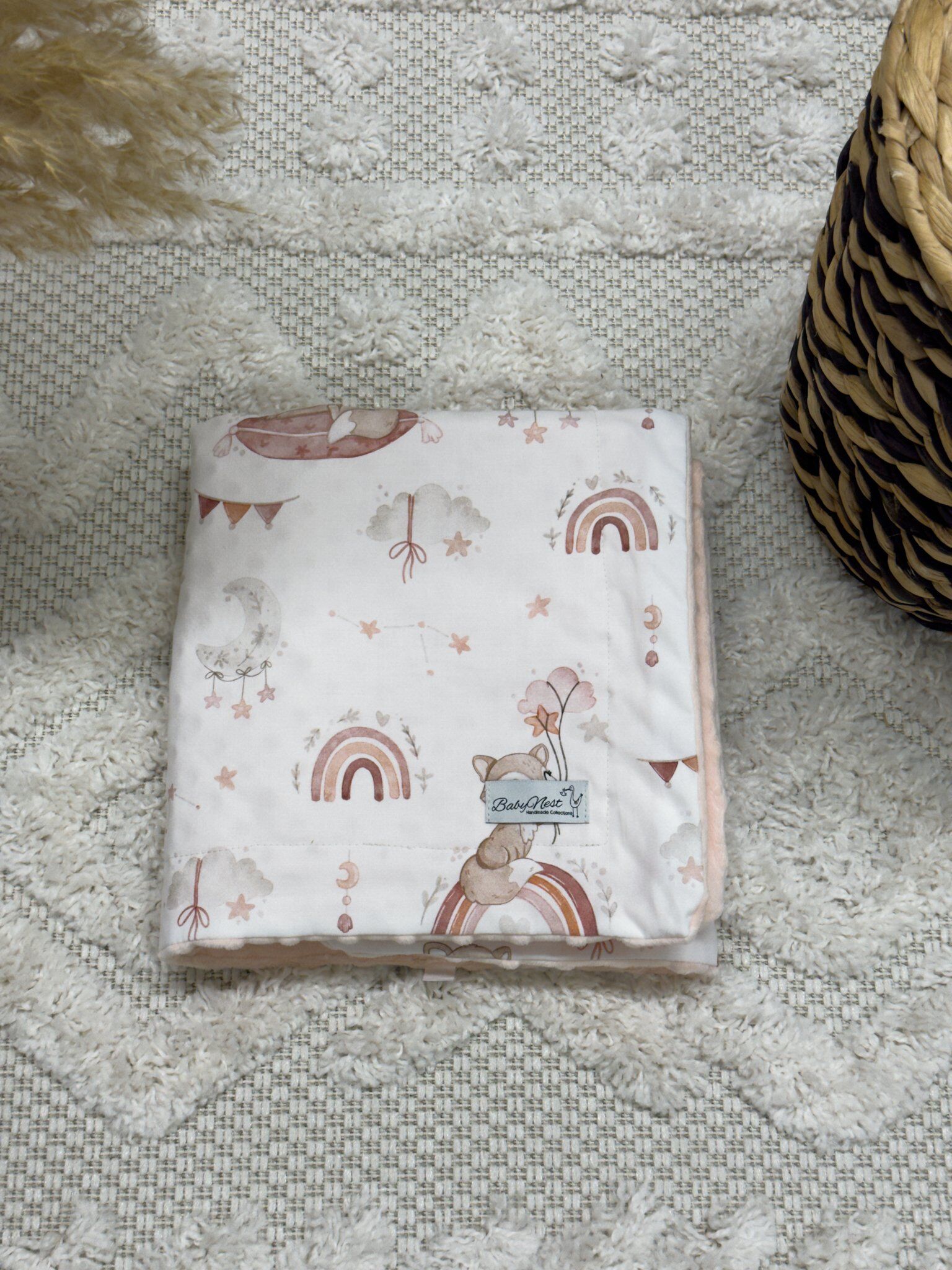 Cozy blanket | Premium cotton minky | Sweet Dreams main image