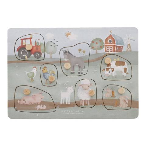 Puzzle sonore Little Dutch Little Farm FSC Image principale