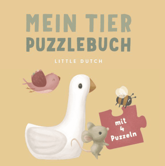 Little Dutch mein Tier Puzzlebuch Hauptbild