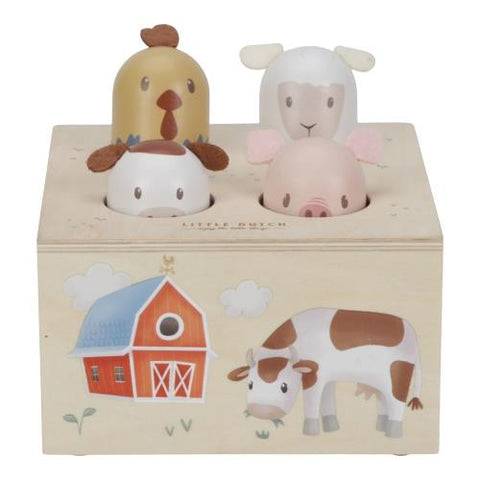 Little Dutch Pop-up Toy Little Farm FSC main image