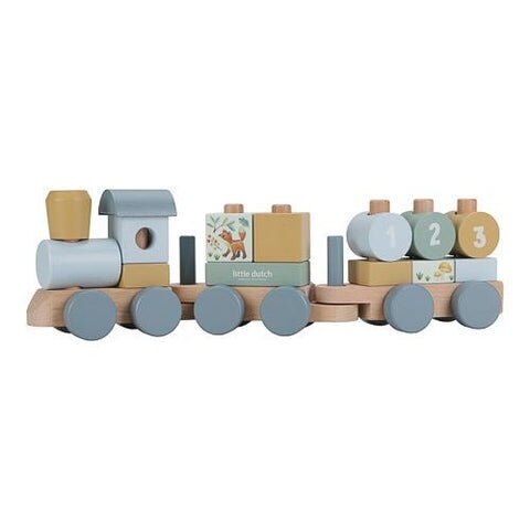 Little Dutch Railway with plug-in shapes Forest Friends FSC main image