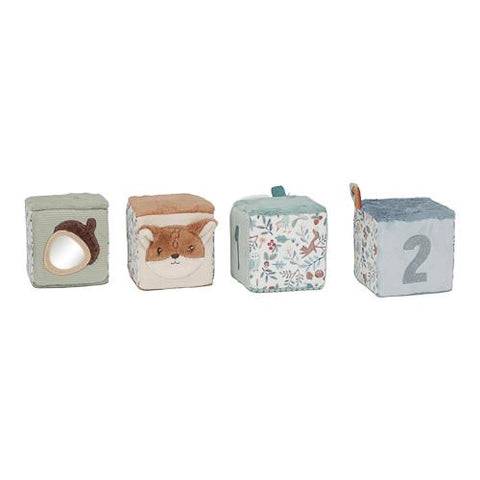 Little Dutch Fabric Cube Set Forest Friends Main Image