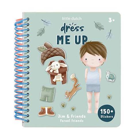 Little Dutch Anziehbuch Forest Friends Hauptbild