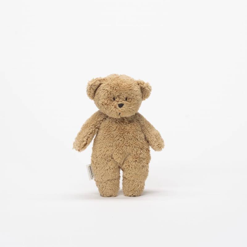 Moonie Sensorik kleiner Teddy- Cappuccino 32489 Moonie Sensory small teddy bear cappuccino main image