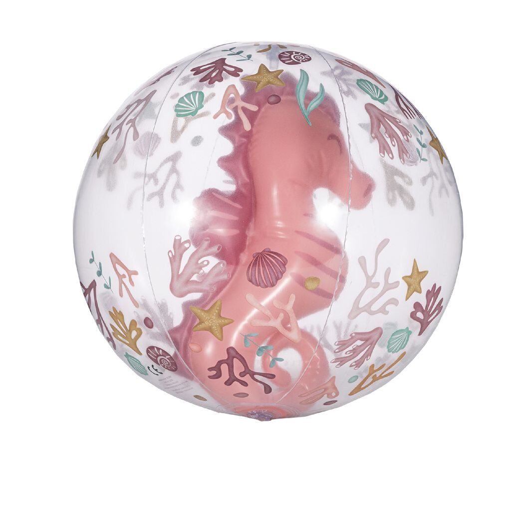 Little Dutch 3D Beach Ball Ocean Dreams Pink Main Image