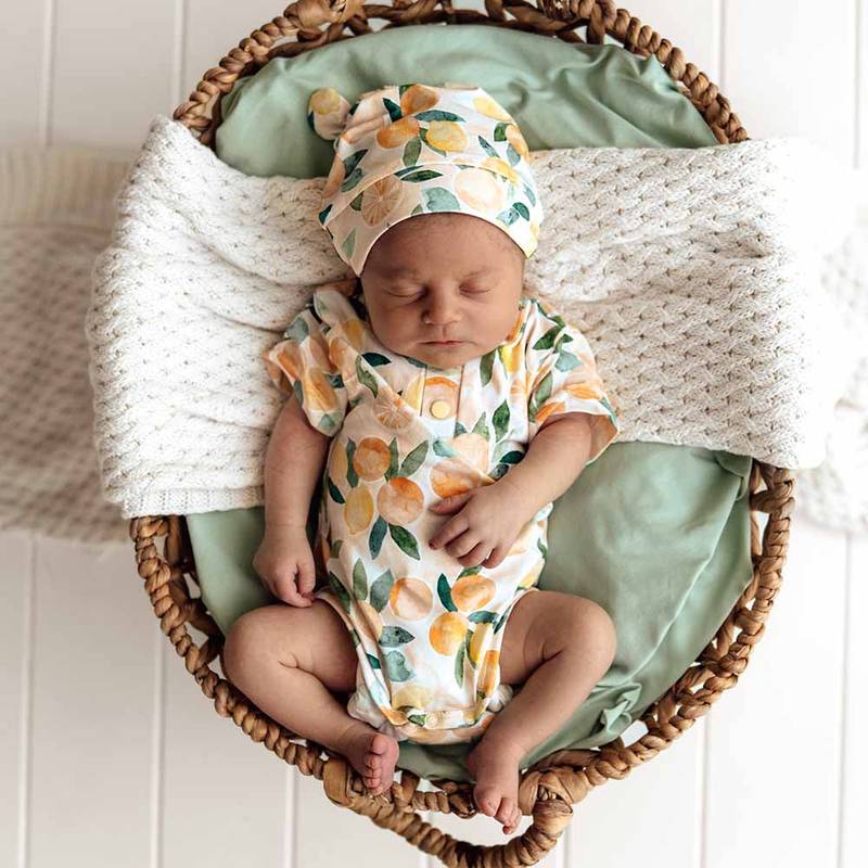 Sunny Citrus Kurzarm Organic Body – Image 1