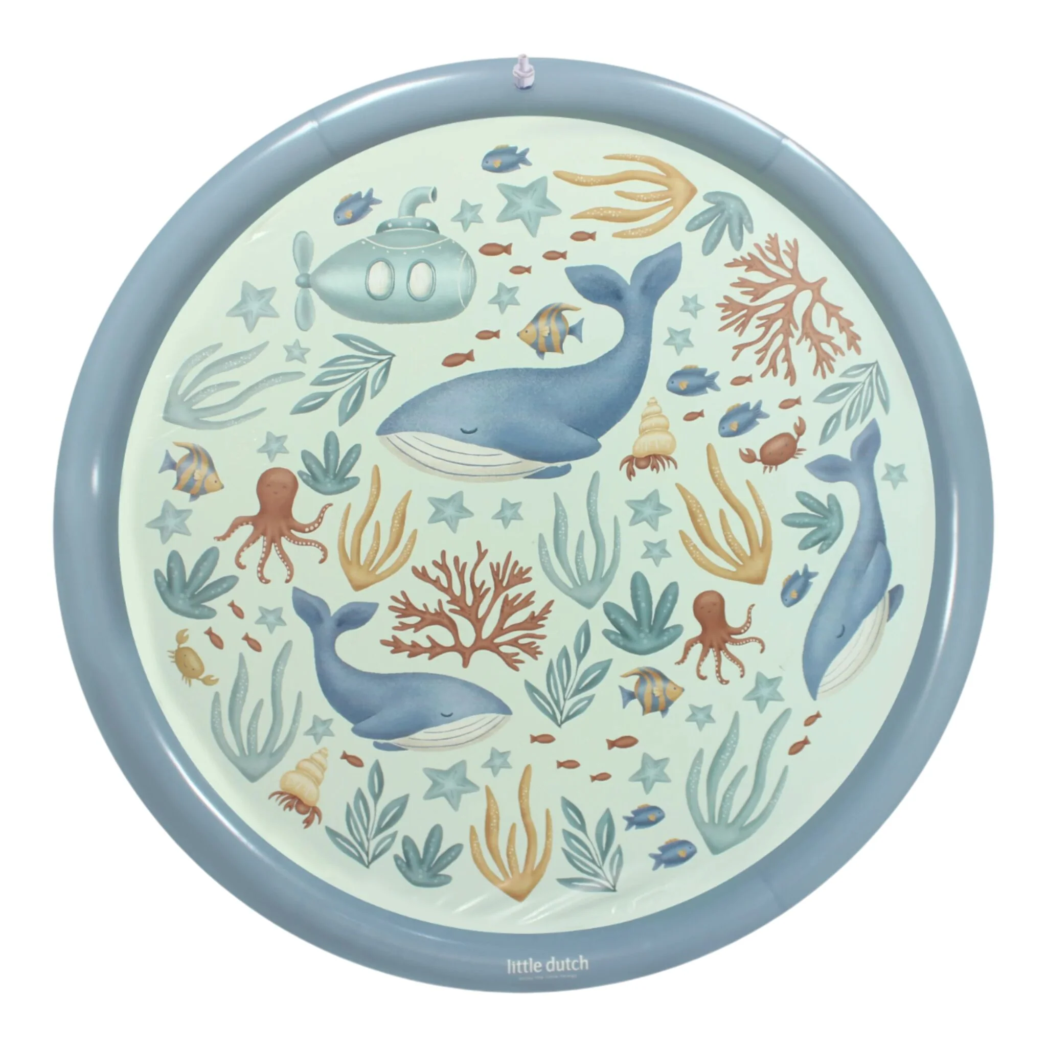 Little Dutch Sprinkler Mat 150cm Ocean World Main Image
