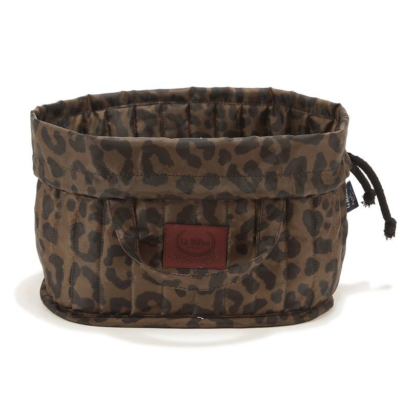 Windel-Organizer Nylon LEOPARD CHOCO_Hauptbild