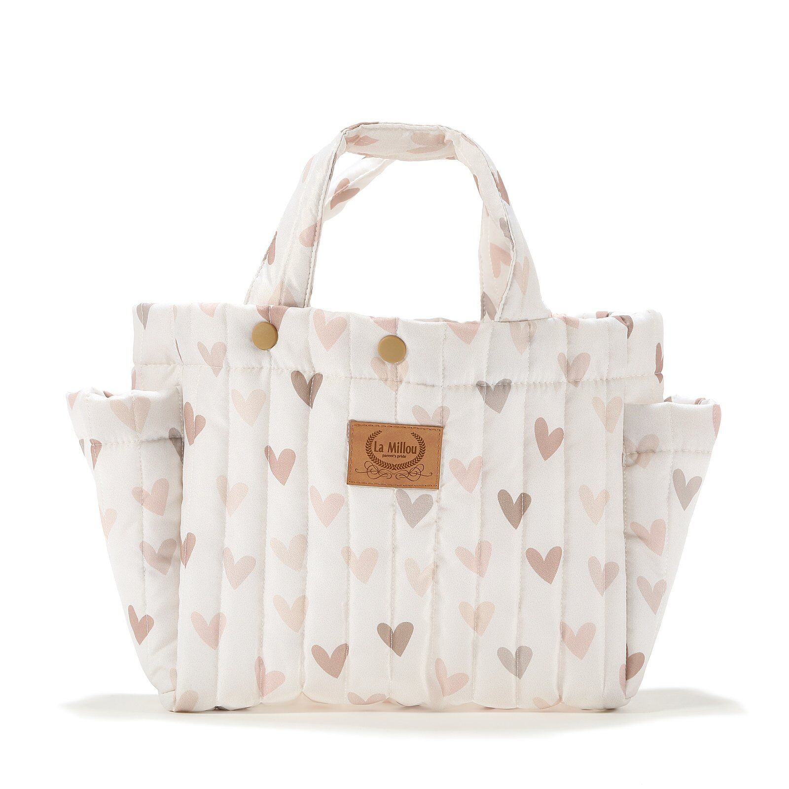Stroller organizer nylon HEARTBEAT BEIGE_Main image