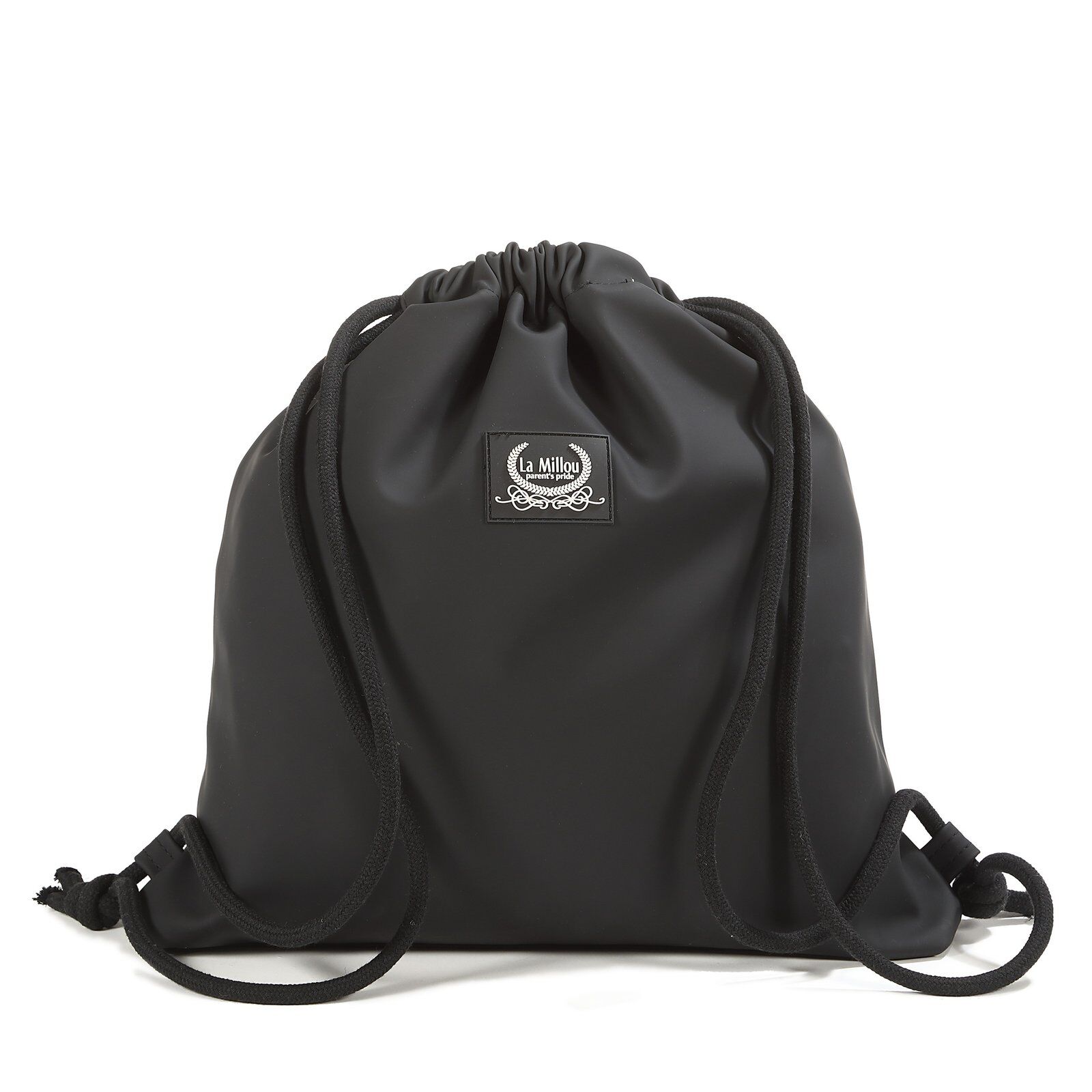 Zaino in gomma NERO_Immagine principale