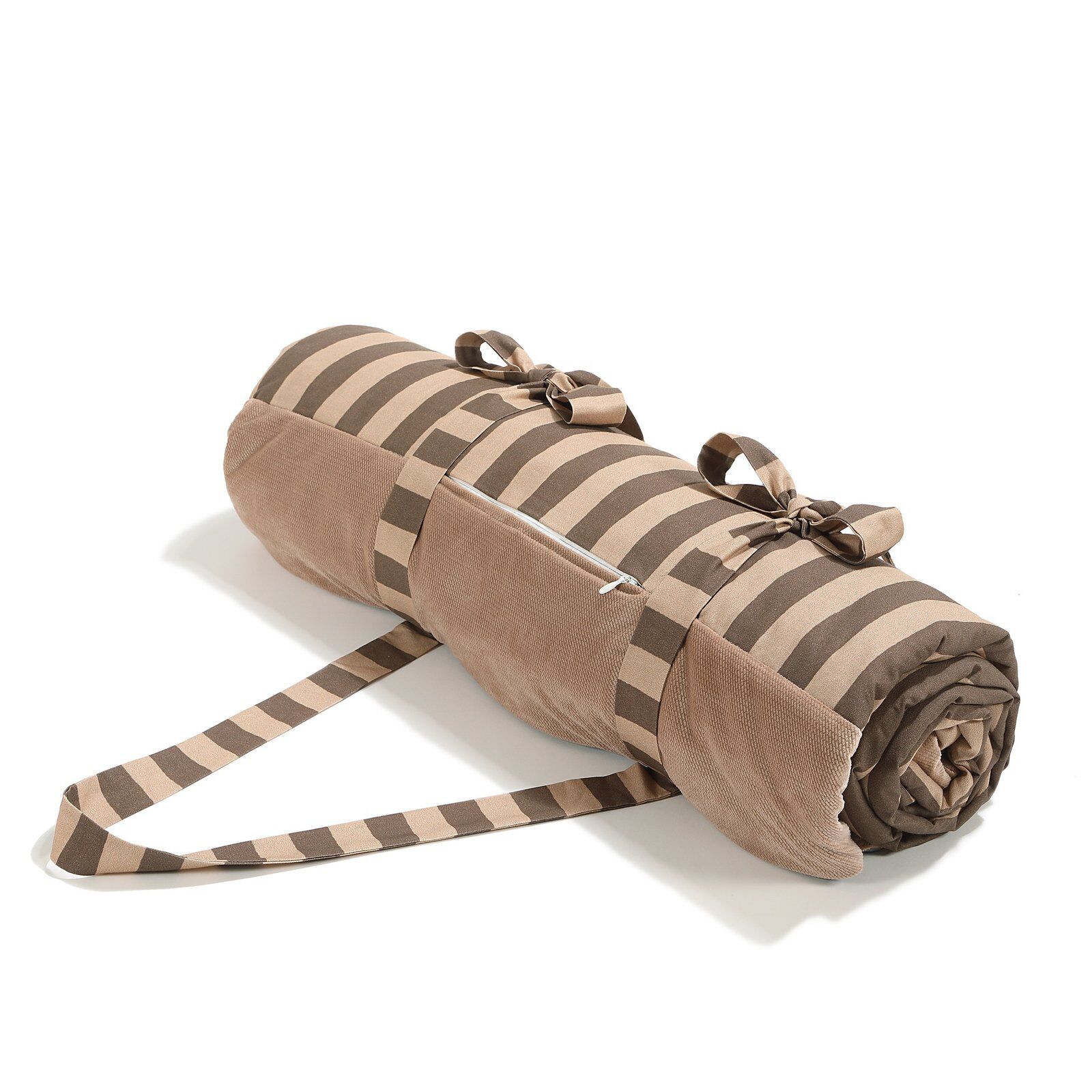image_1920__DIa5.jpeg Picknickdecke STRIPES BROWN - XL - 145 x 170 cm_Hauptbild