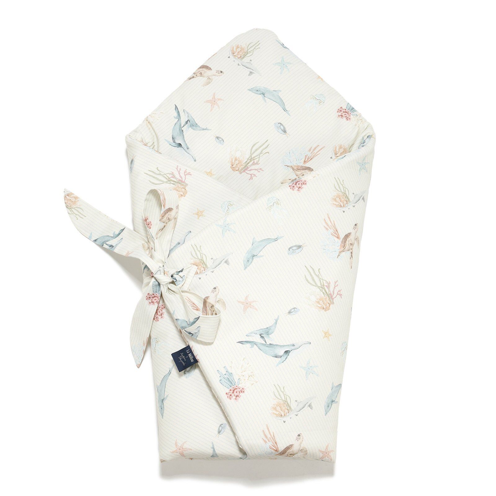SEAWORLD swaddle blanket - S - 75 x 75 cm_Main image