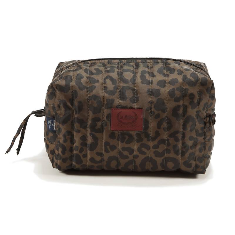 Kosmetiktasche Nylon LEOPARD CHOCO_Hauptbild
